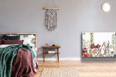 Magnetisk radiatorkåpa Fältblommor