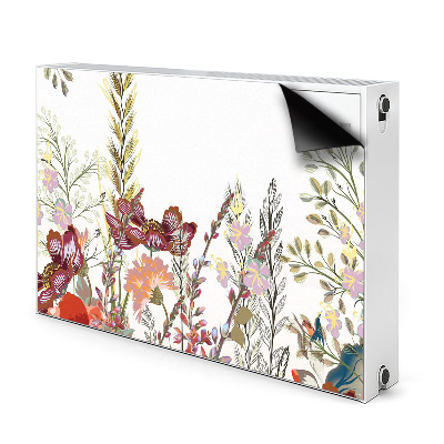 Magnetisk radiatorkåpa Fältblommor
