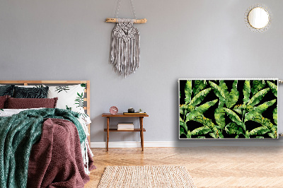 Magnetiskt radiatorskydd Tropiska löv