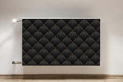 Magnetiskt radiatorskydd Vackert quiltat mönster