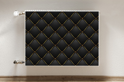 Magnetiskt radiatorskydd Vackert quiltat mönster