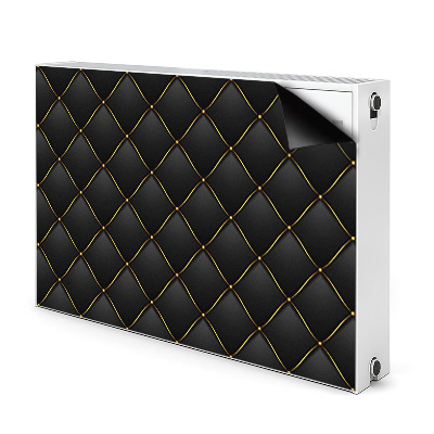 Magnetiskt radiatorskydd Vackert quiltat mönster