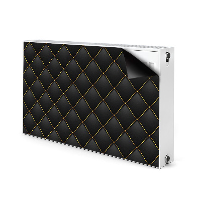 Magnetiskt radiatorskydd Vackert quiltat mönster