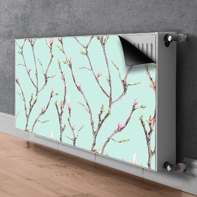 Magnetisk radiatorkåpa Grenar och knoppar