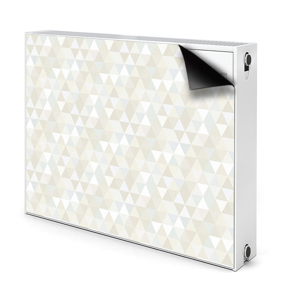 Magnetiskt radiatorskydd Trianglar mönster
