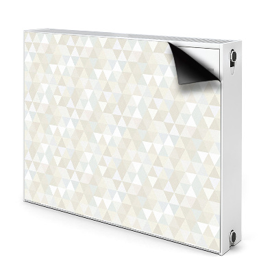 Magnetiskt radiatorskydd Trianglar mönster