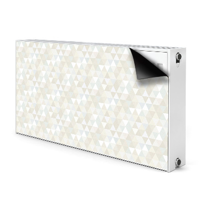 Magnetiskt radiatorskydd Trianglar mönster
