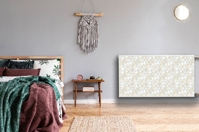 Magnetiskt radiatorskydd Trianglar mönster
