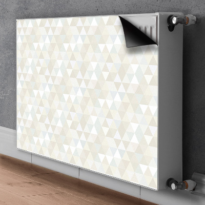 Magnetiskt radiatorskydd Trianglar mönster