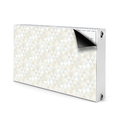Magnetiskt radiatorskydd Trianglar mönster