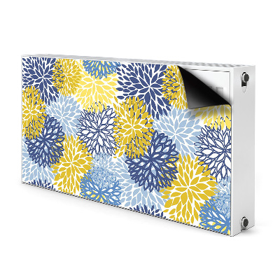 Magnetisk radiatorkåpa Krysantemum blommor