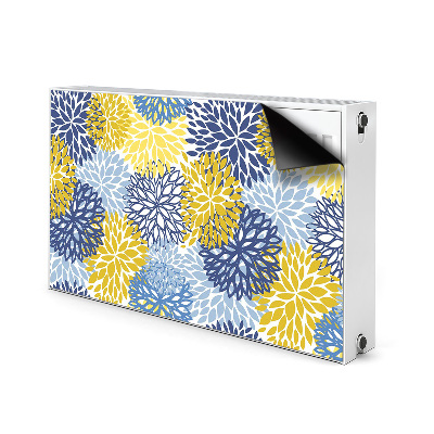 Magnetisk radiatorkåpa Krysantemum blommor