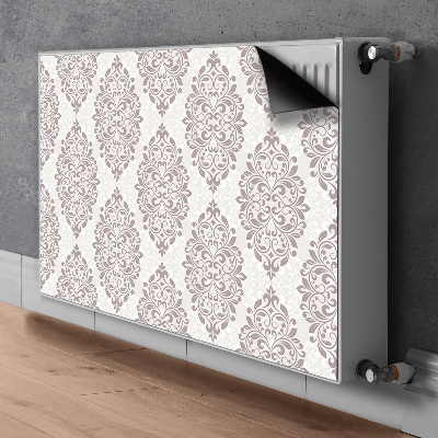 Magnetisk radiatorkåpa Damaskus mönster