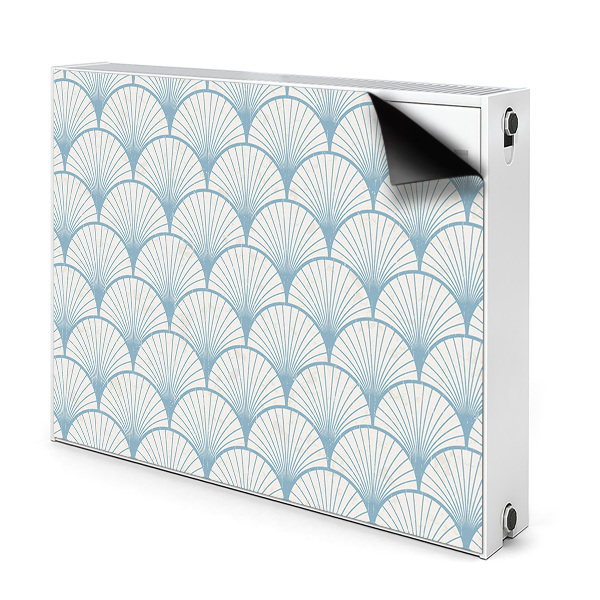 Magnetisk radiatorkåpa Retro pilgrimsmusslor