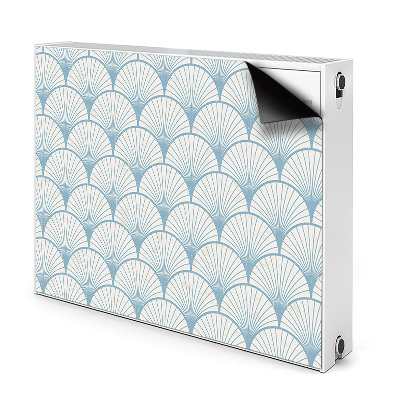 Magnetisk radiatorkåpa Retro pilgrimsmusslor
