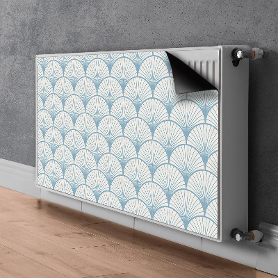 Magnetisk radiatorkåpa Retro pilgrimsmusslor