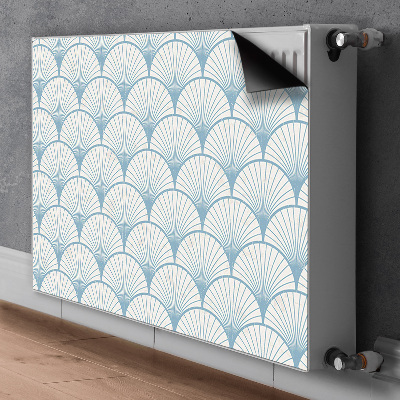Magnetisk radiatorkåpa Retro pilgrimsmusslor