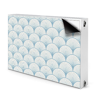 Magnetisk radiatorkåpa Retro pilgrimsmusslor