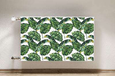Magnetisk radiatorkåpa Monstera