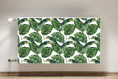 Magnetisk radiatorkåpa Monstera