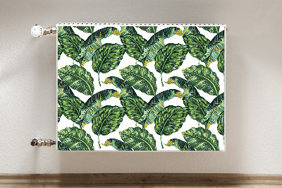 Magnetisk radiatorkåpa Monstera