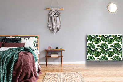 Magnetisk radiatorkåpa Monstera