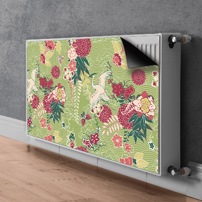 Magnetisk radiatorkåpa fauna och flora