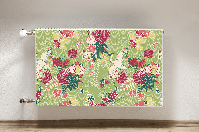 Magnetisk radiatorkåpa fauna och flora