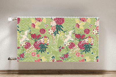 Magnetisk radiatorkåpa fauna och flora