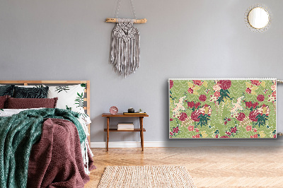 Magnetisk radiatorkåpa fauna och flora