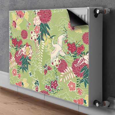 Magnetisk radiatorkåpa fauna och flora