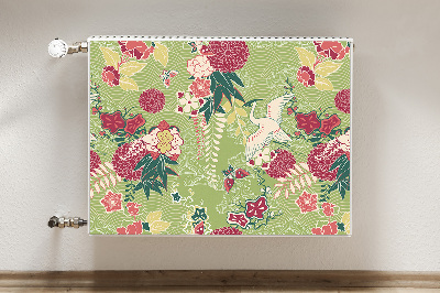Magnetisk radiatorkåpa fauna och flora