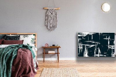 Magnetisk radiatorkåpa Vita repor