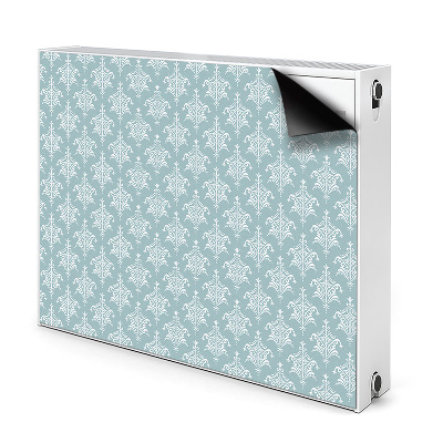 Magnetisk radiatorkåpa Damast