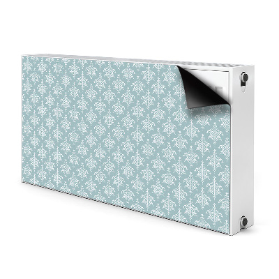 Magnetisk radiatorkåpa Damast