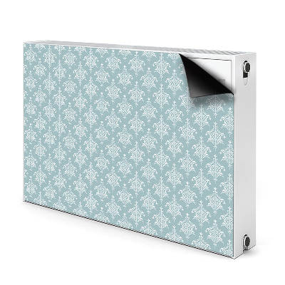 Magnetisk radiatorkåpa Damast