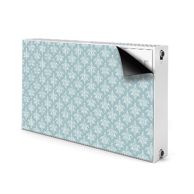 Magnetisk radiatorkåpa Damast