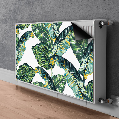 Magnetisk radiatorkåpa Exotiska löv