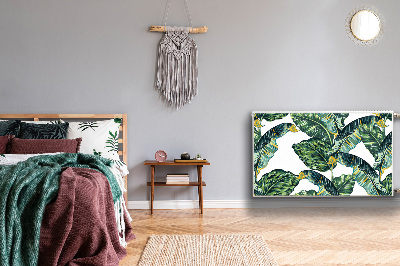 Magnetisk radiatorkåpa Exotiska löv