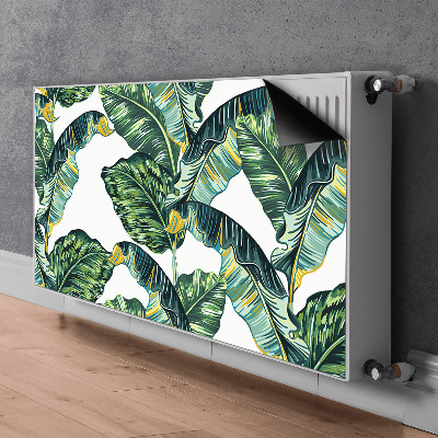 Magnetisk radiatorkåpa Exotiska löv