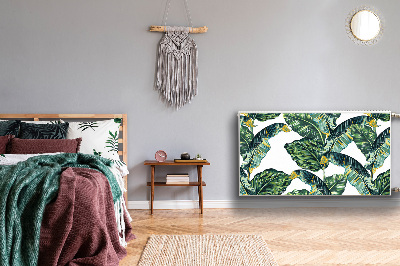 Magnetisk radiatorkåpa Exotiska löv