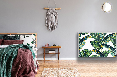 Magnetisk radiatorkåpa Exotiska löv