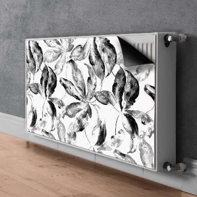 Magnetiskt radiatorskydd Målade blad