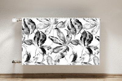 Magnetiskt radiatorskydd Målade blad