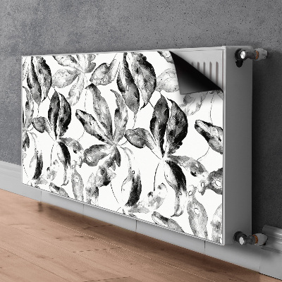 Magnetiskt radiatorskydd Målade blad