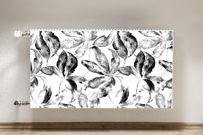Magnetiskt radiatorskydd Målade blad