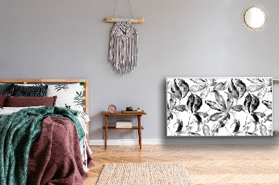 Magnetiskt radiatorskydd Målade blad