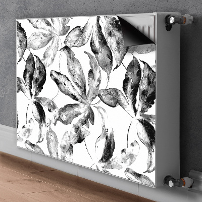 Magnetiskt radiatorskydd Målade blad