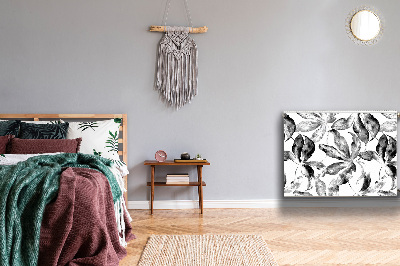 Magnetiskt radiatorskydd Målade blad