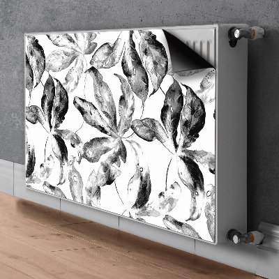 Magnetiskt radiatorskydd Målade blad